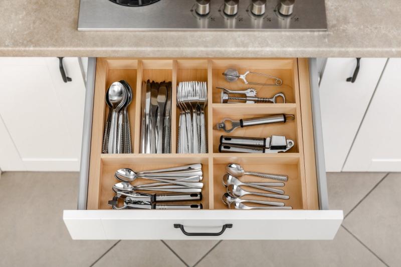 Decor Cutle Aterinlokero Keittiö Säädettävä Sisäosa 600-1000mm Kaapeille 1208966291