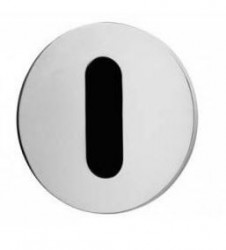 Waterevolution Flow inbouw wastafel met infraroodsensor op batterijen geborsteld gun metal T118EBGME