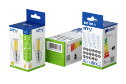 LED-VALONLÄHDE, FILAMENTTI, A-G, G45, 2700K, E27, 5,8W, AC220-240V, 360°, 640lm, 50mA 1208966966