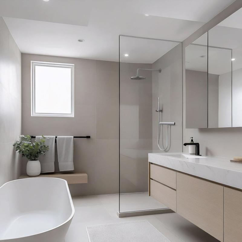 Waterevolution Flow suihkutermostaatti ja suihkusetti RST T140TNIE