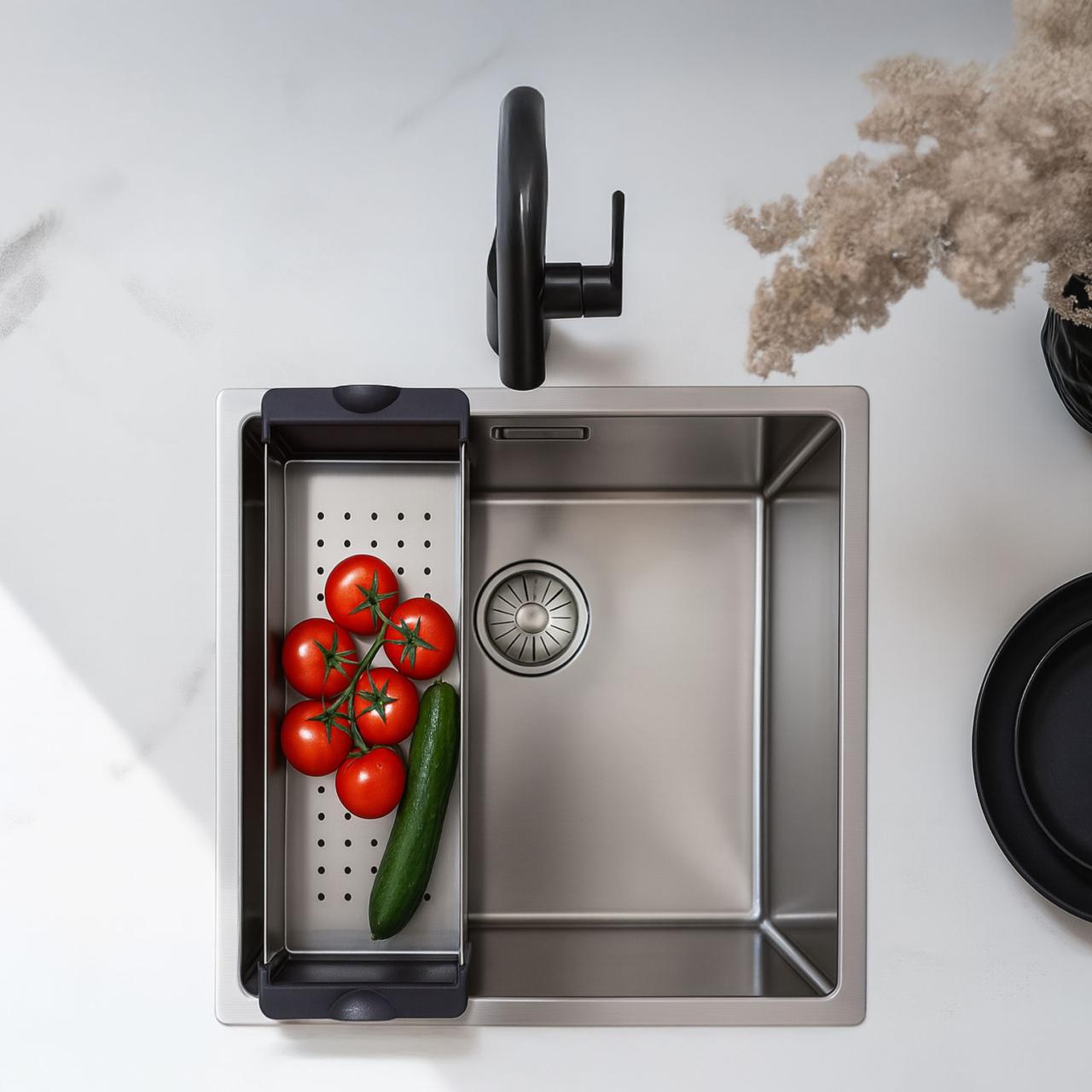 Pure.Sink Prestige inzetbak voor gootsteen roestvrij staal PPGCL40-02 - Productafbeelding 2