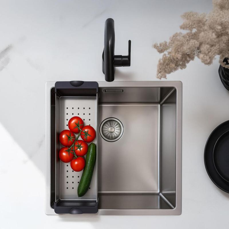 Pure.Sink Prestige inzetbak voor gootsteen roestvrij staal PPGCL40-02