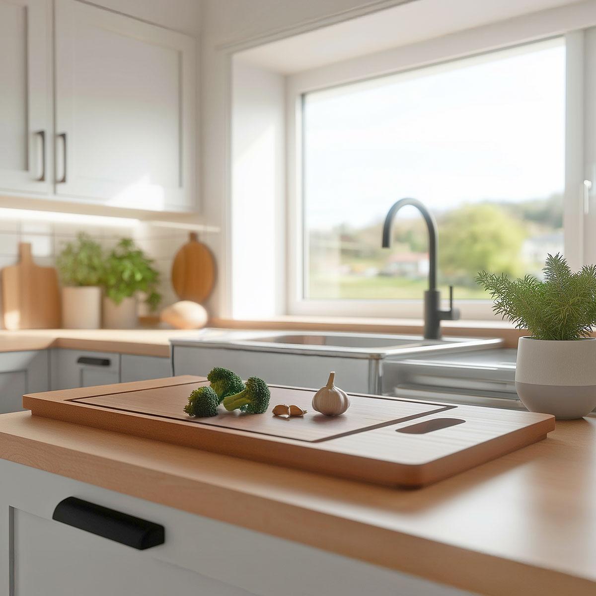 Pure.Sink Prestige leikkuulauta puu PPGCB40-23 - Productafbeelding 8