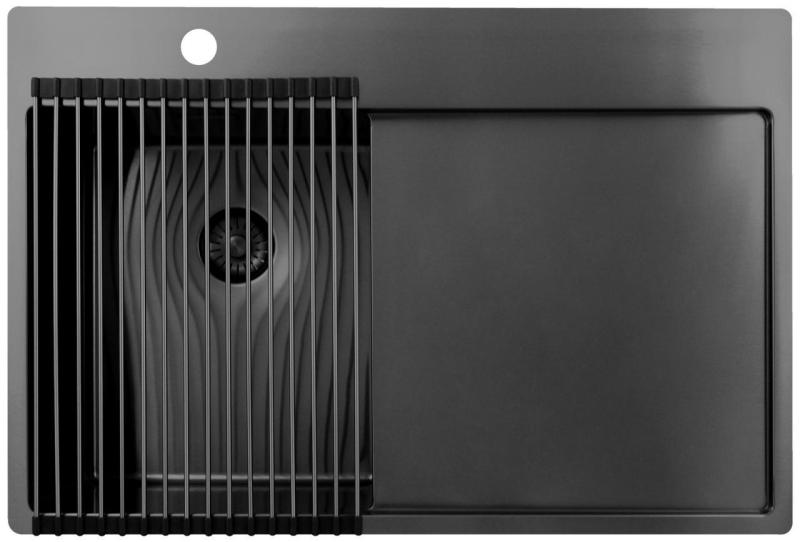 Pure.Sink Prestige rullamatto pesuallas Gun Metal PPGRM40-61