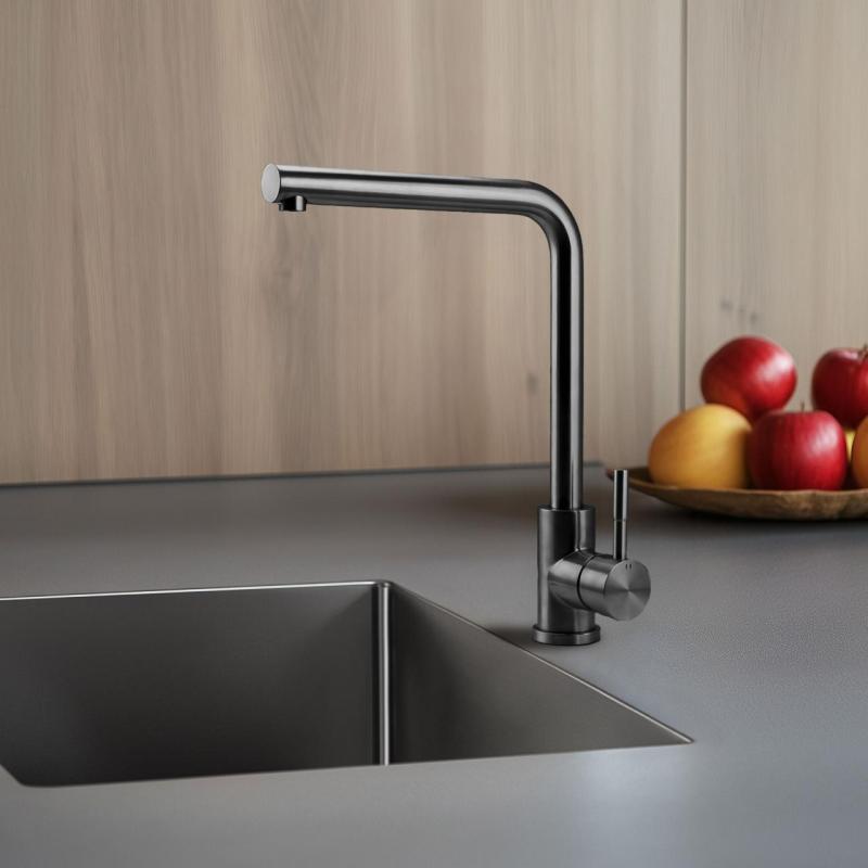 Pure.Sink Elite Steel Spark keittiöhana PVD Gun metal PS8040-61