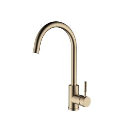 Pure.Sink Elite Steel Stream keittiöhana PVD harjattu kulta PS8044-60