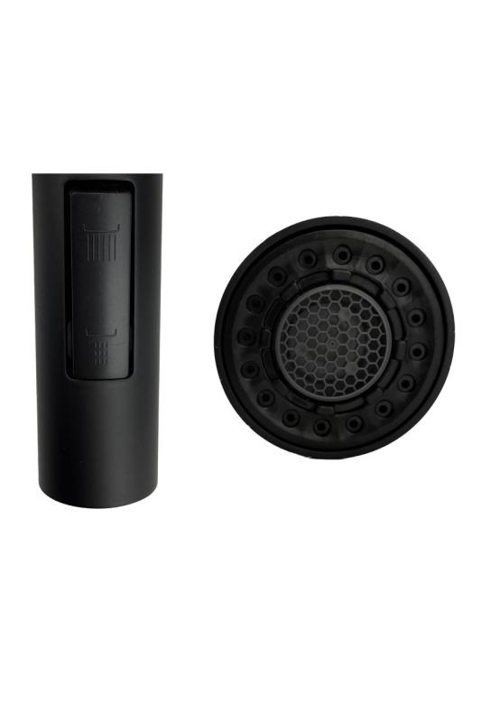 Pure.Sink Elite Steel Stream-S kitchen faucet Matte Black with pull-out spout PS8045-10