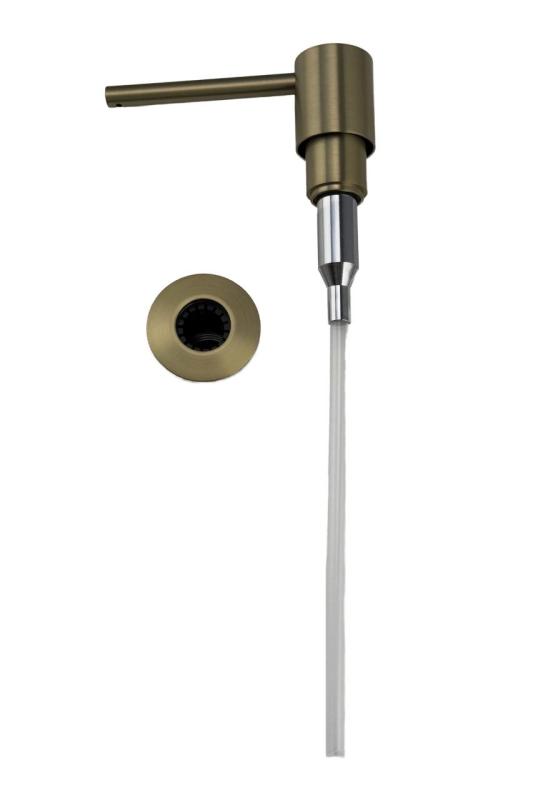 Pure.Sink Elite Steel Shine saippua-annostelija Musta PS9010-10