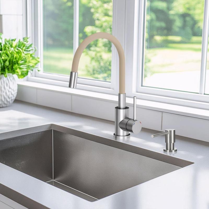 Quadri Bristol Keittiöhana RST joustavalla beige juoksuputkella 1208967664