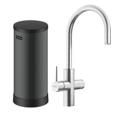 Franke Maris water hub 7L boiler 3-1 Touch elektroninen kiehuva vesi hana ruostumaton teräs 160.0715.718