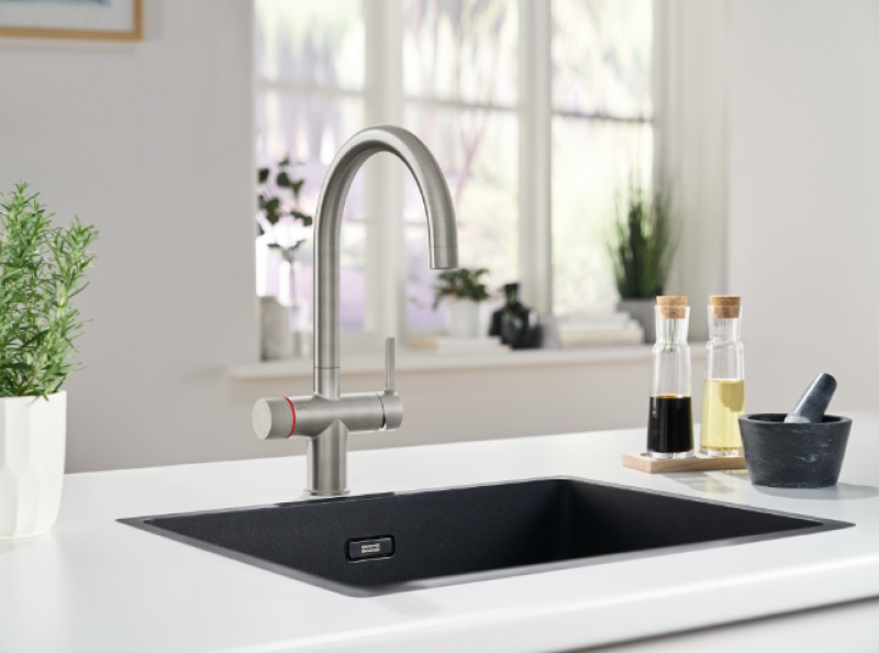 Franke Maris water hub 4L boiler 3-1 Twist -mekaaninen keittovesihana RST vesihub-sekoitussarjalla 1208967858