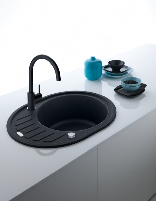 Franke Lina XL Keittiöhana Onyx kääntyvällä juoksuputkella 115.0626.020