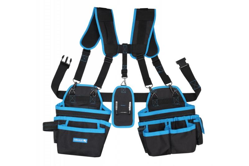 Hoegert Työvyö olkahihnoilla