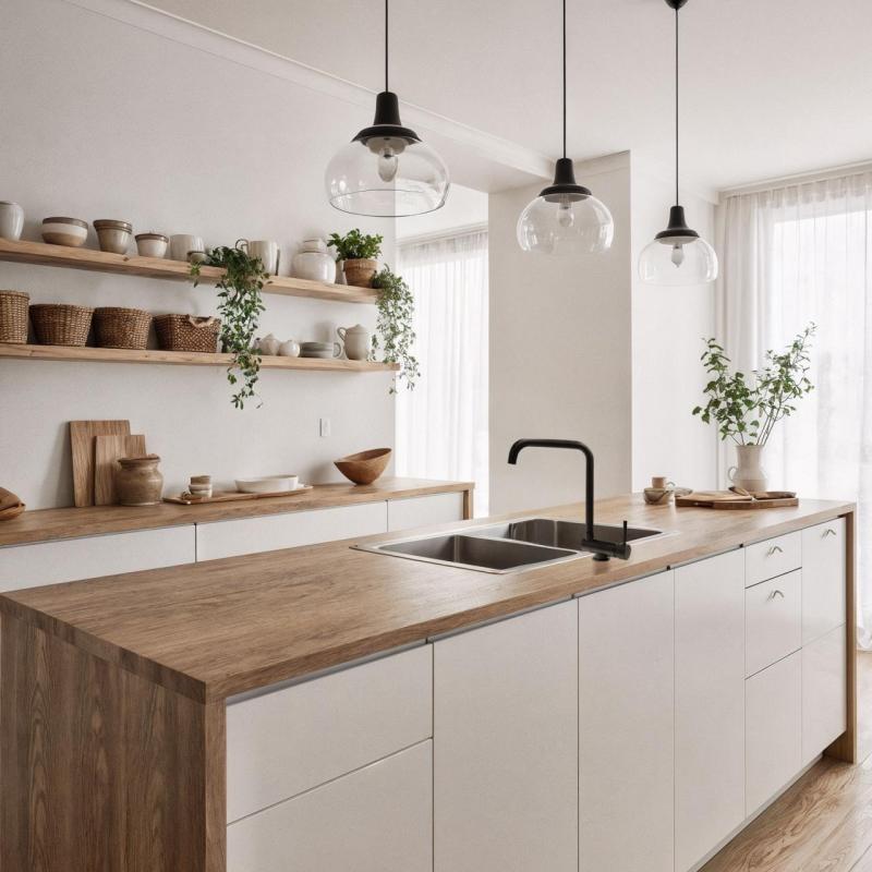 Graniteland Serenity Keittiöhana Musta taitettavalla juoksuputkella 1208969533