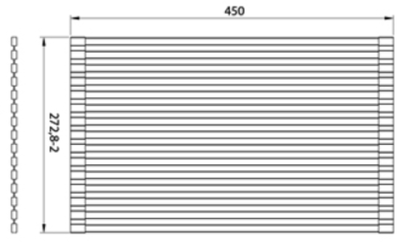Ausmann Turt Kromi Rullamatto pesualtaaseen päälle ja eteen 28x45 cm 1208969723