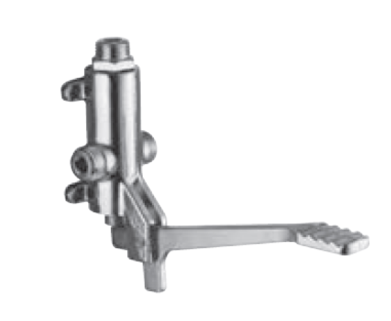 PB Pedal Line Jalkapoljinsekoittaja kromi seinäasennukseen 1208969754