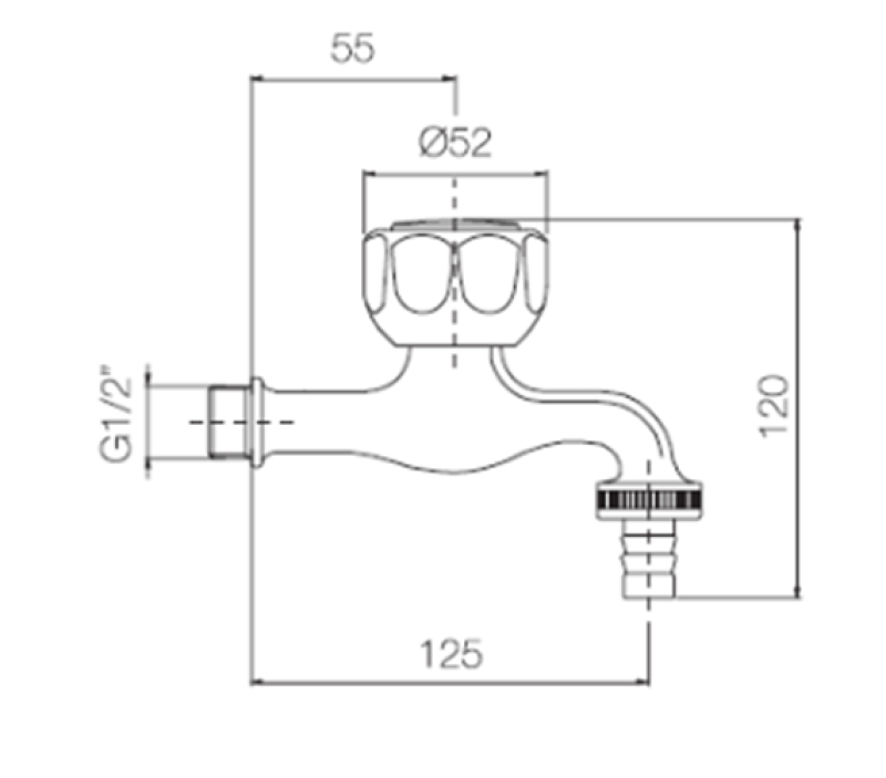 PB Garden Hana met Tuinslangaansluiting 1208969798