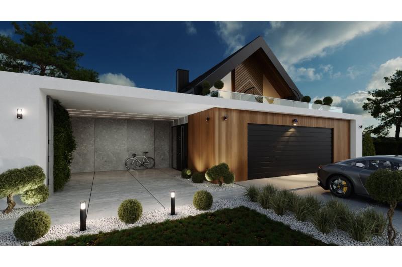 Aurinko-valaisin liike- ja hämärätunnistimella DAVOS, LED, 1000lm, 4000K, 2000mAh, IP54, musta