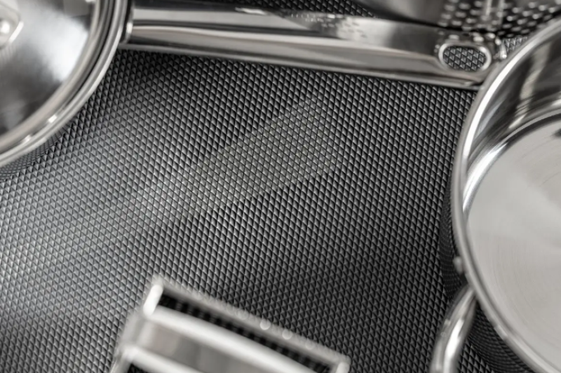 Decor Cutle Keittiön Liukumaton Matto 480x5000mm Musta 1208969953