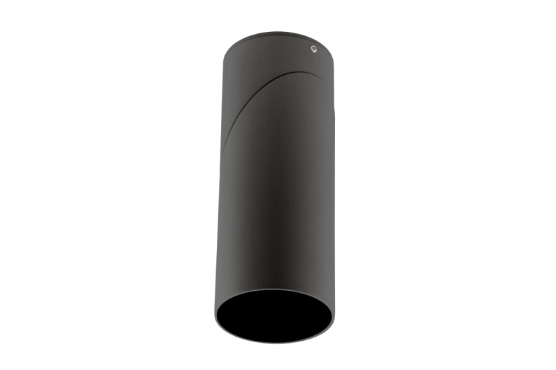 Ceiling luminaire VIRGO, max. 250V, 50/60Hz, 57x152mm, IP20, max. 20W, Round, Black