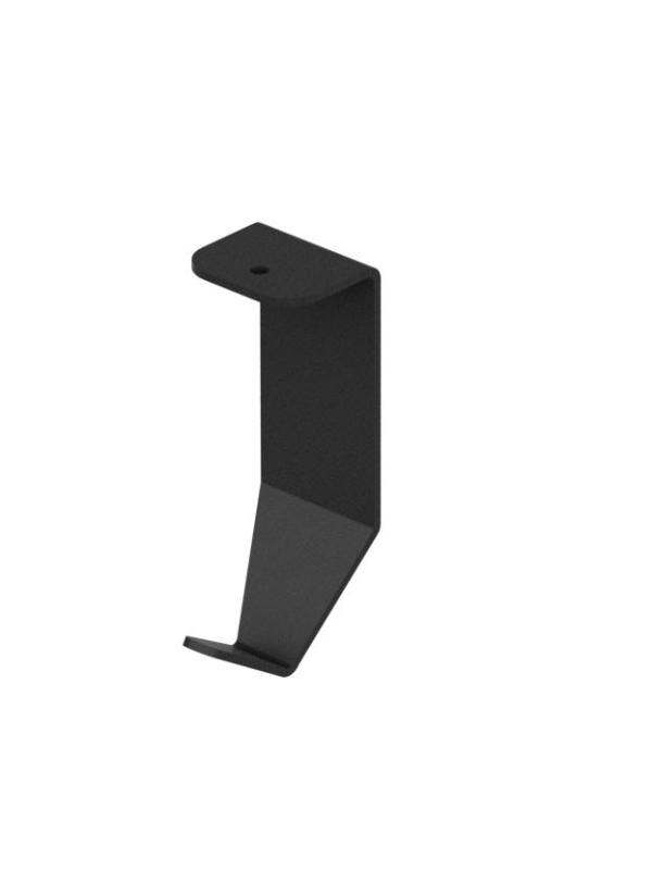 Epka Luxion Set Keittiöraiteet 80 cm Lisävarusteilla Metalli Sisältää Näkymättömän Kiinnityksen Musta 1208969982