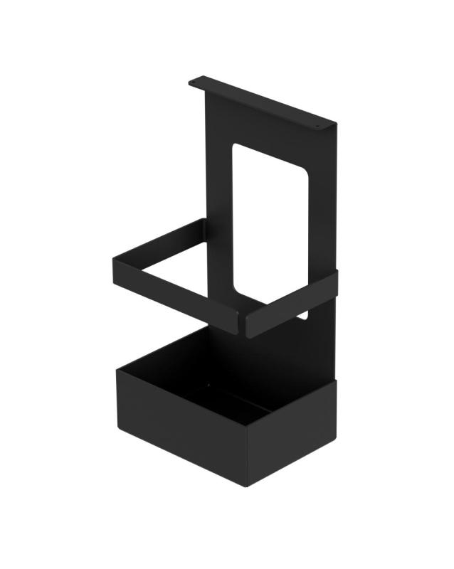 Epka Luxion Set Keittiönkiskot 60 cm Lisävarusteilla Metalli, Piilotettu Kiinnitys Musta 1208969993