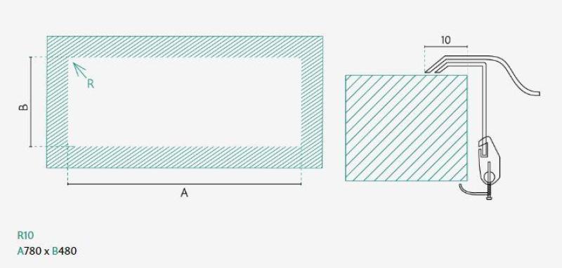 Banka Centurio 20 RVS kaksinkertainen tiskiallas asennus 80x50cm 1208970026