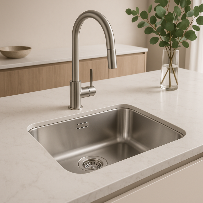 Banka IB5040 RVS Allas 50 x 40 cm Alakaappi 1208970037