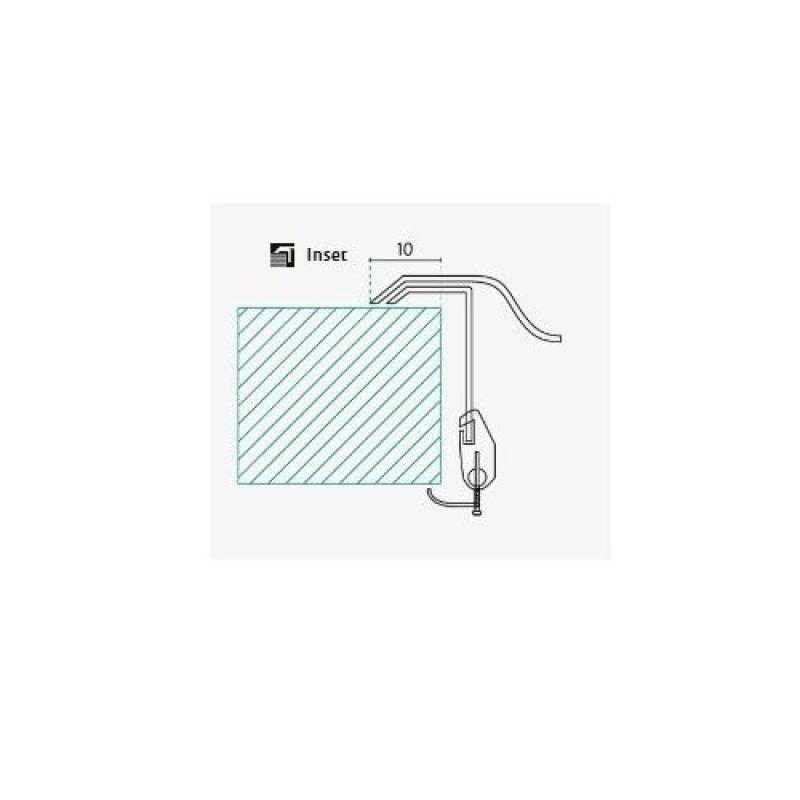 Banka Boston RVS Allas 54 x 46 cm Päälleasennus hanareiällä 1208970068