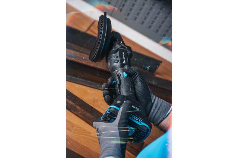 HÖGERT Johdoton kulmahiomakone kytkinvivulla, 125MM, 18V - ilman akkua