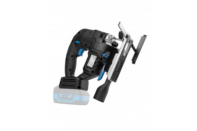 HÖGERT akkupistosaha, 18V, tärinänvaimennuskahva - ilman akkua