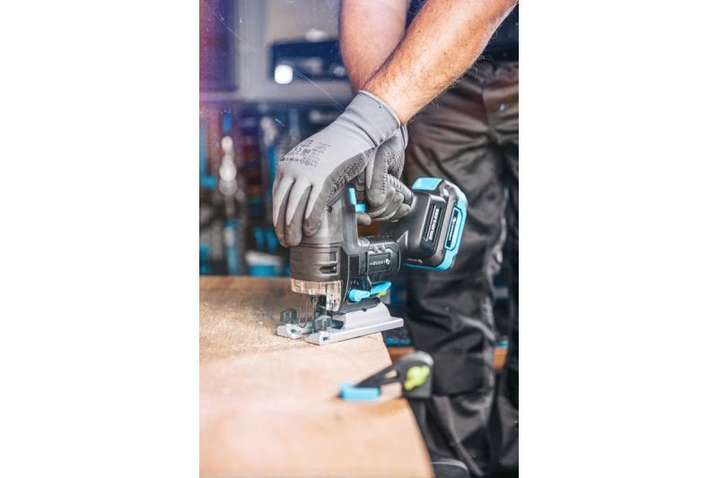 HÖGERT akkupistosaha, 18V, tärinänvaimennuskahva - ilman akkua