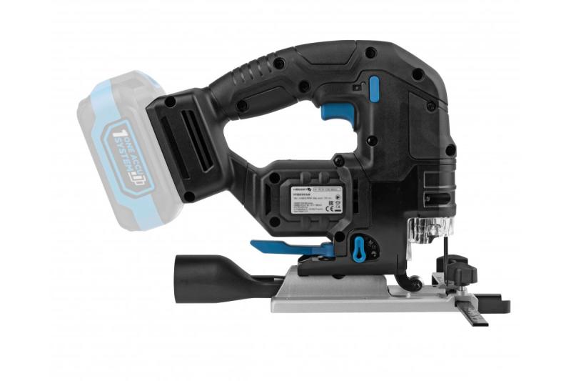 HÖGERT akkupistosaha, 18V, tärinänvaimennuskahva - ilman akkua