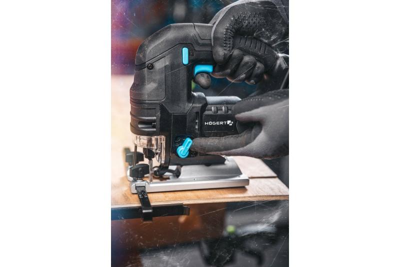 HÖGERT akkupistosaha, 18V, tärinänvaimennuskahva - ilman akkua