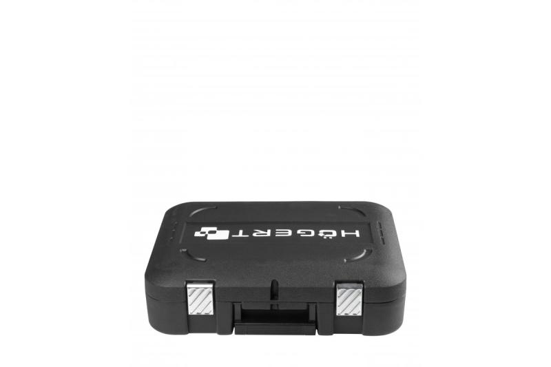 HÖGERT akkuiskuväänninsetti 200 Nm 18V harjattomalla moottorilla.