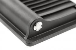 Aurinkotulvalamppu LUMOS II, LED, 2000lm, 6400K, 2600mAh vaihdettava, IP65, musta