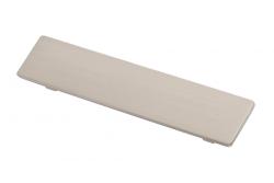 Zamak handle HILL Shape art C=128mm brushed steel