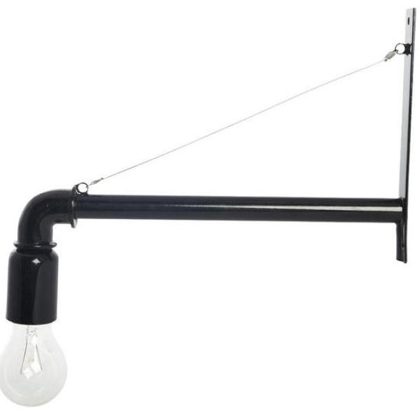 Outlet Wandlamp Pipe Zwart Industrieel door House Doctor Cb0205b

Vertaald naar het Fins wordt dit:

Outlet-seinävalaisin Pipe Musta Teollinen, House Doctor Cb0205b