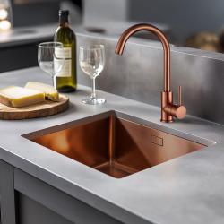 Ausmann Arvia kuparinen keittiöhana PVD Copper pyörivällä ulostulolla 1208970639