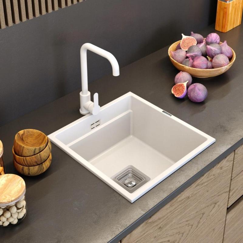 Graniteland Stellar Keittiöhana Valkoinen kääntyvällä juoksuputkella 1208970668