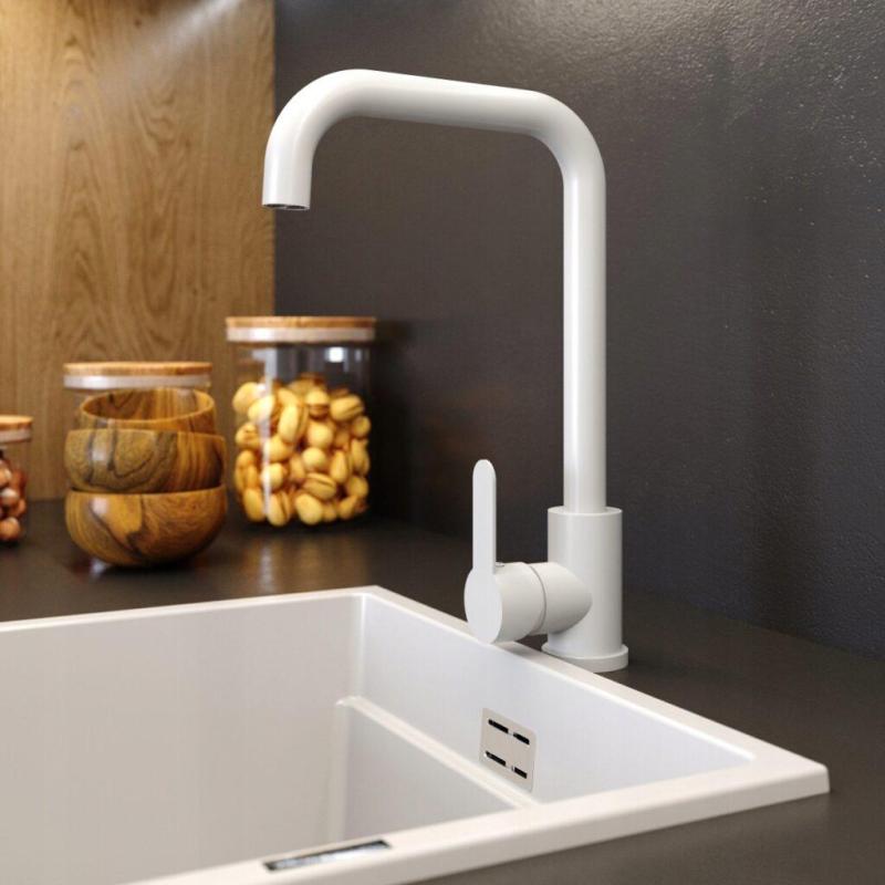 Graniteland Stellar Keittiöhana Valkoinen kääntyvällä juoksuputkella 1208970668