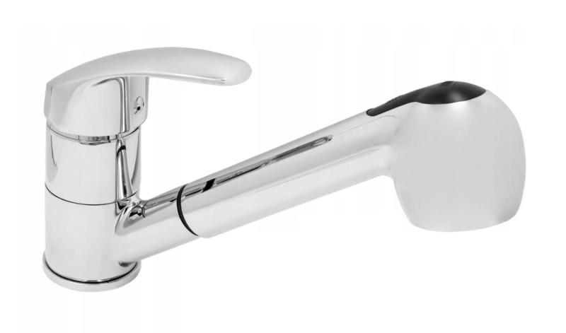 Graniittimaa Rhea Keittiöhana Kromi Ulosvedettävällä Juoksuputkella ja Kaksoistoiminnolla Käsisuihku 1208970712