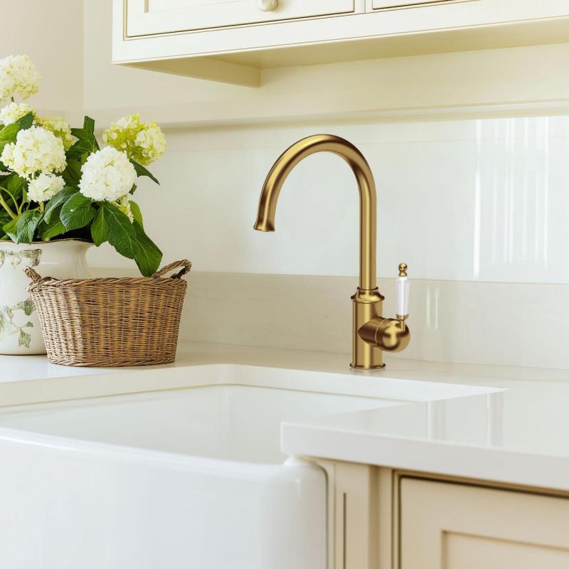 Ausmann Ceramic Mira Keraaminen Valkoinen Allas - Alapuolinen ja Puoliksi upotettava 590 x 458 mm ruostumattomasta teräksestä valmistetulla tulppalla 1208970733