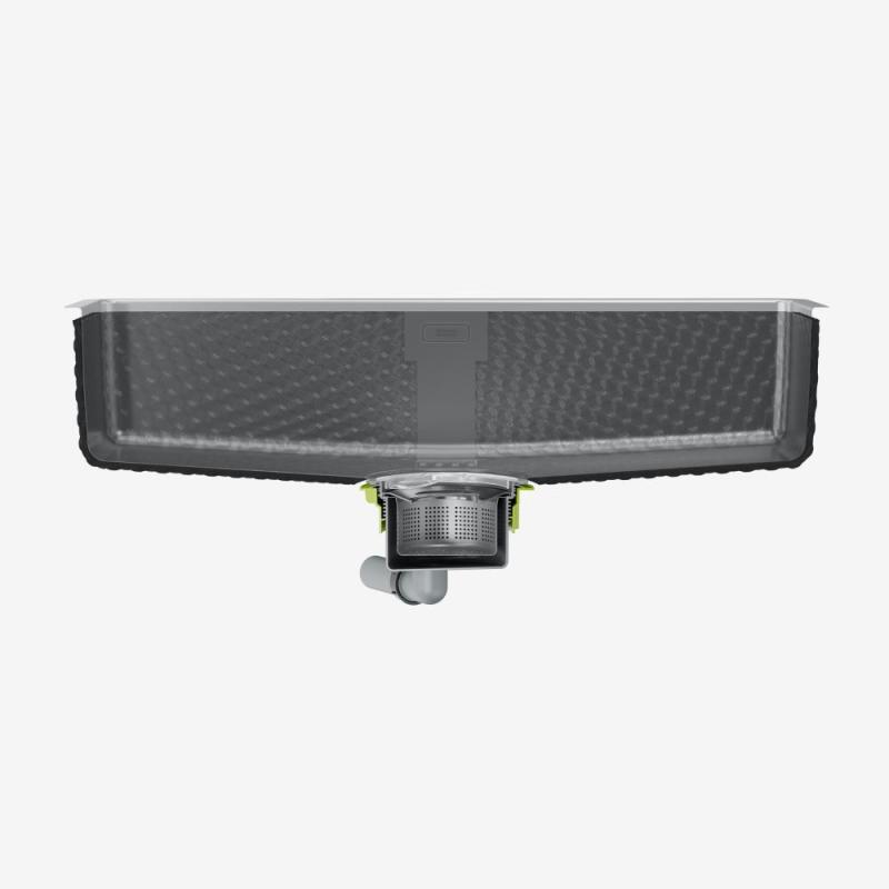 Franke Maris Quiet MQX 110.82 RVS Iso Pesuallas 820x424 mm Alakaappi 122.0694.476