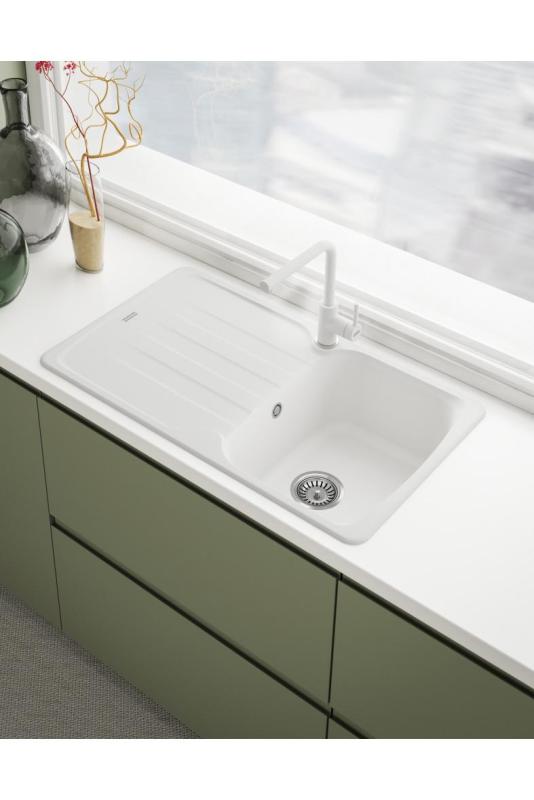 Franke Lina L Keittiöhana Kääntyvä Ulospäin Polar White 115.0728.479