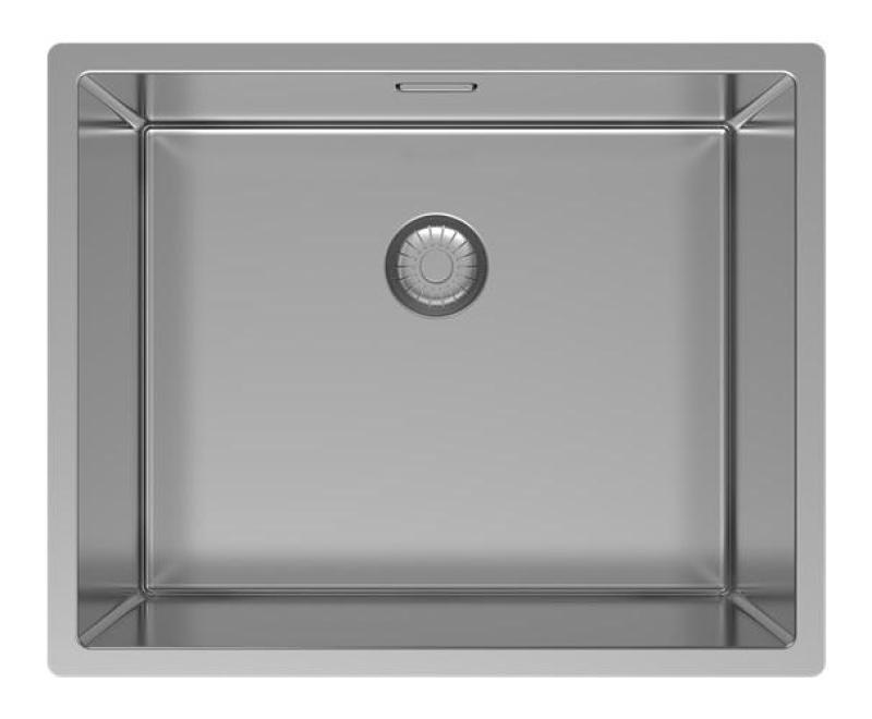 Pure.Sink Exclusivo RVS -allas 50x40 cm 10mm säde ala-asennus, tasoinstallatio ja päälle asennus PEX5040-02