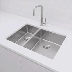 Pure.Sink Exclusivo RVS 1,5 puolikas allas 18+34 cm 10mm säde PEX183440-02