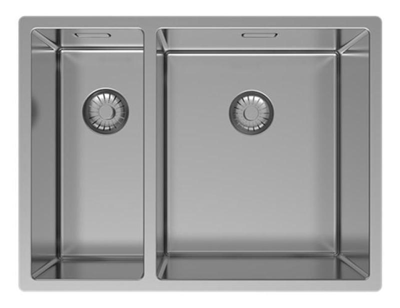 Pure.Sink Exclusivo RVS 1,5 puolikas allas 18+34 cm 10mm säde PEX183440-02