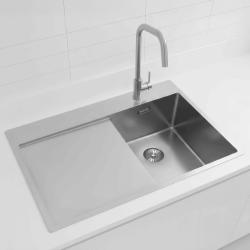 Pure.Sink Exclusivo RVS pieni allas leikkuulaudalla 78x52 cm Tapwing oikealla PEX3478RT-02