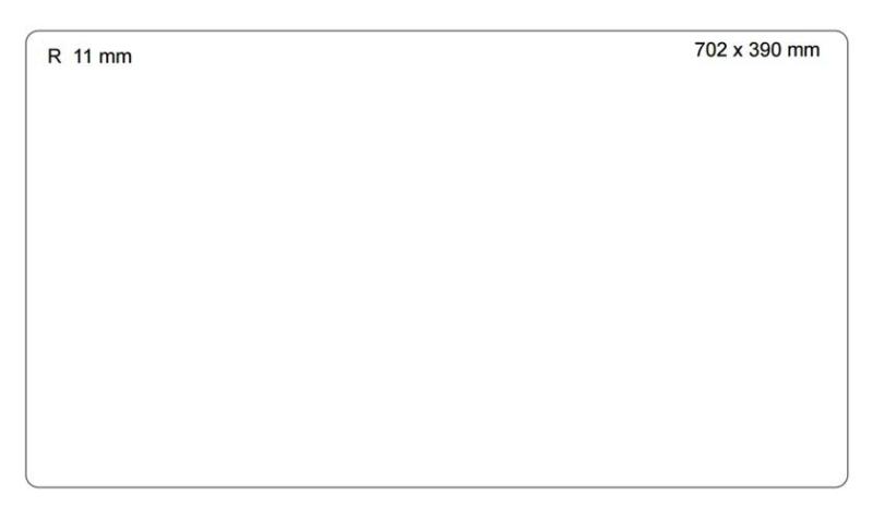 Quadri Newport II Tuplavalkea Graniittiallas 702 x 390 mm, RST-tulppa 1208971383